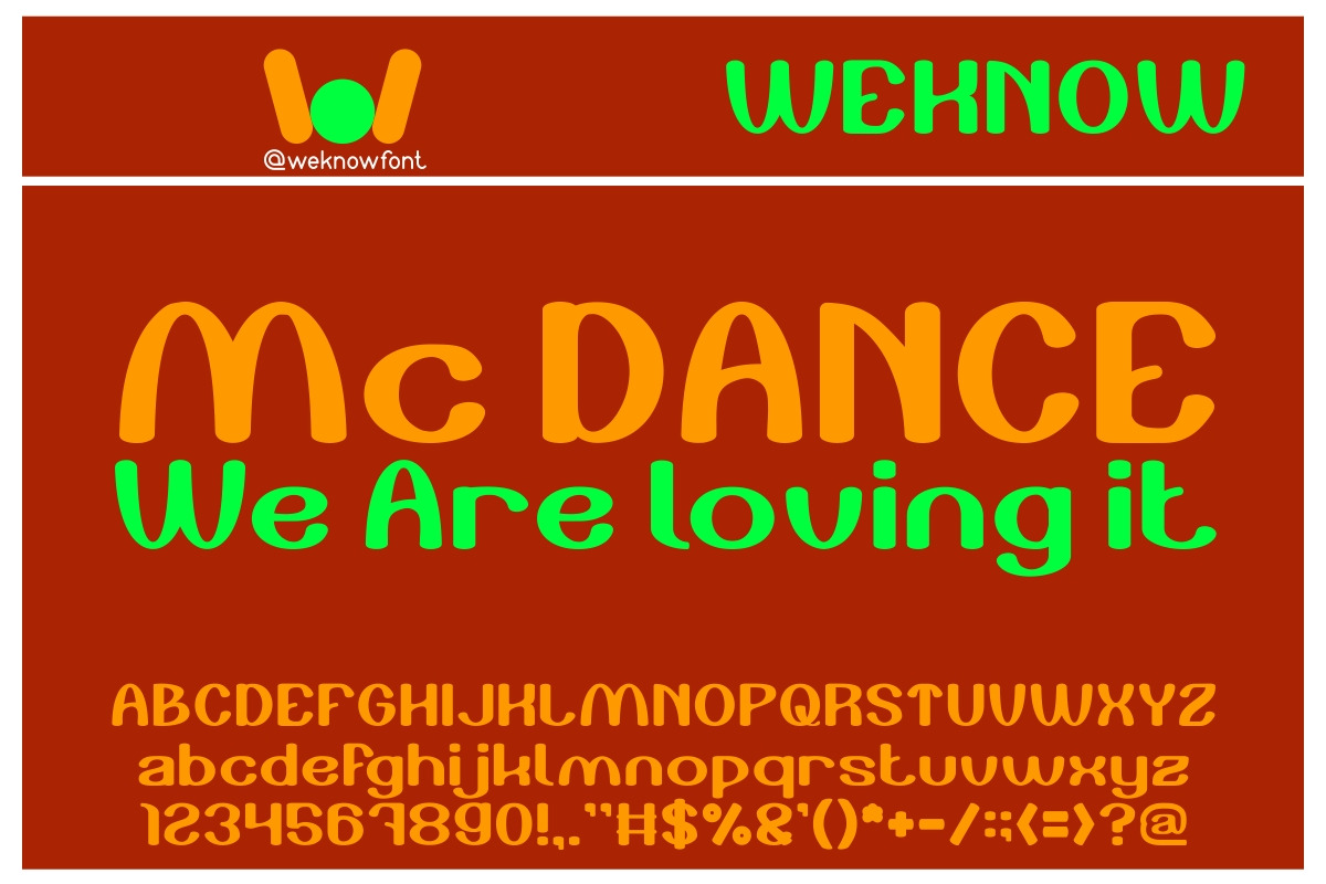 Play The Game font, a Font by weknow (Photo 4 of 5)