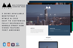 Primo - Multipurpose Landing Page