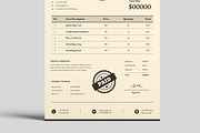 Professional Invoice, a Stationery Template by MightyDesign (Thumbnail 3 of 7)