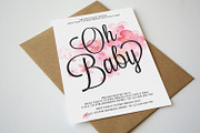 Baby Announcement Invitation Card, an Invitation Template by graphicforest (Thumbnail 1 of 3)