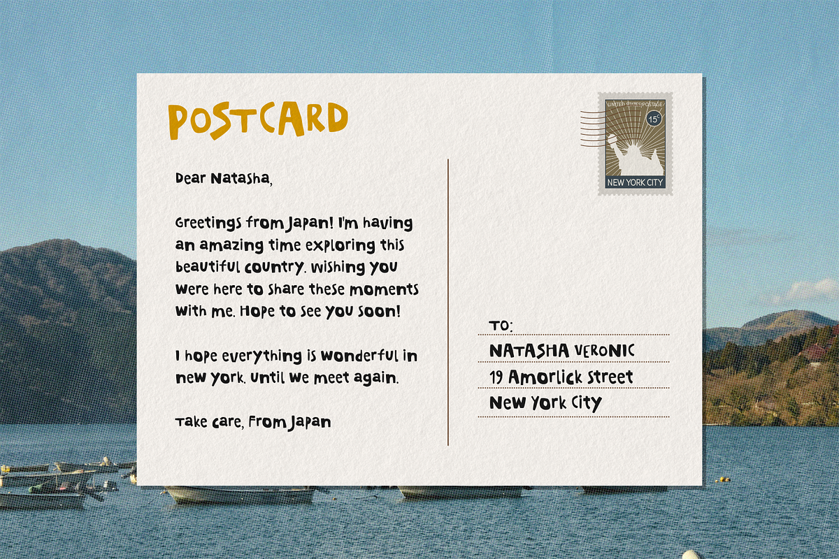 Happy Mess – Handmade Display Font, a Handwritten Font by shineink.designlab (Photo 3 of 11)