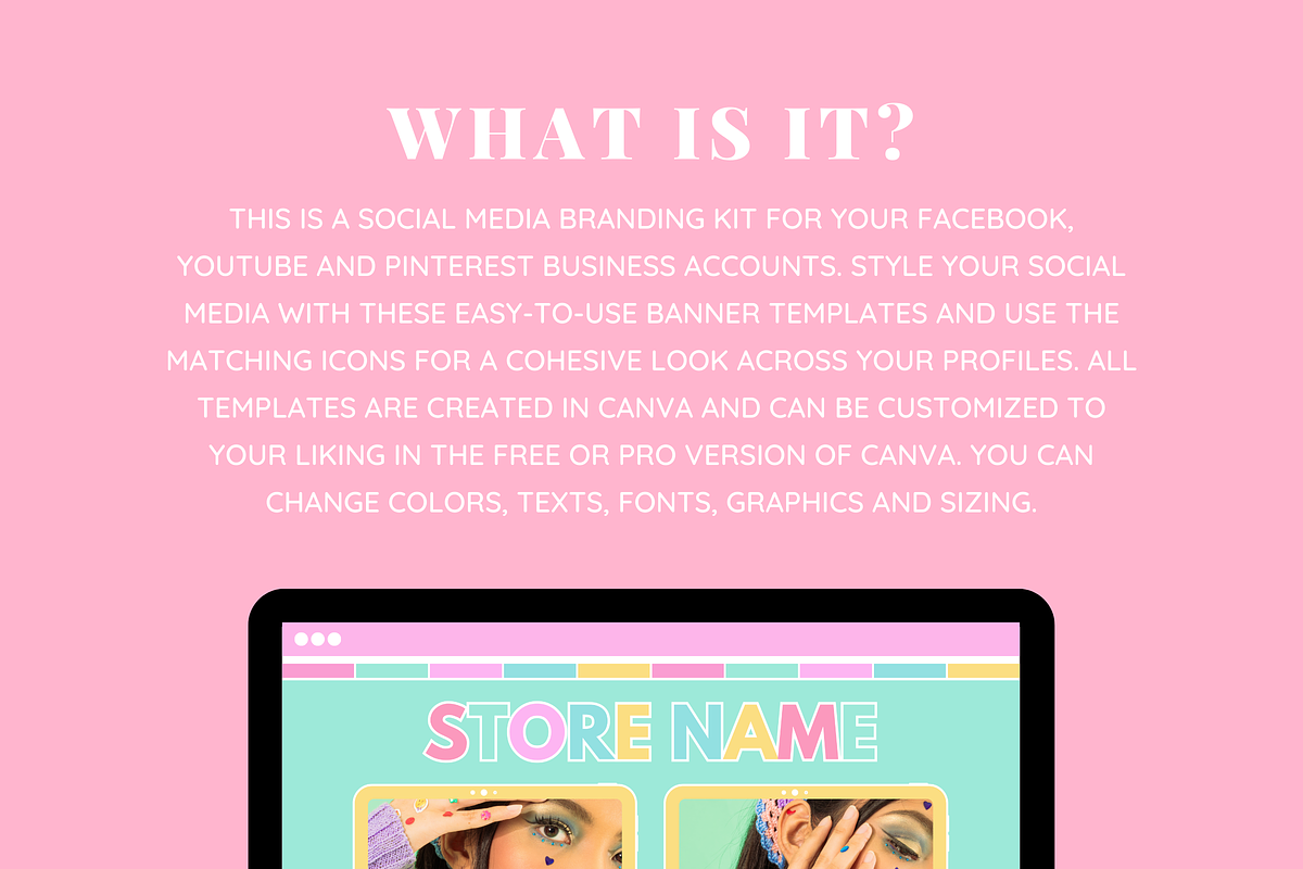 Rainbow Social Media Banners, a Social Media Template by SunshineStudioBoutique (Photo 2 of 8)