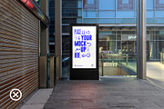 Street Digital Poster, a Print Template by Dead Pixel Mockups (Thumbnail 1 of 4)