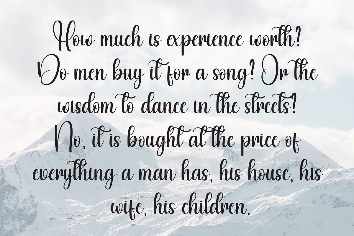 Calligraphy | Script Font, a Handwritten Font by Scratchones (Photo 6 of 8)