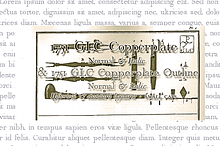 1751 GLC Copperplate Set