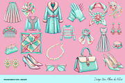 50s Fashion and Decor Accessories, an Object Illustration by Une Affaire de Filles (Thumbnail 3 of 5)