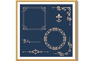 Vintage floral set, an Outline Icon by RODINA (Thumbnail 3 of 3)
