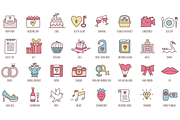 88 Wedding Icons, an Icon by Flat Icons (Thumbnail 2 of 4)