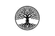 Tree of Life Circle SVG Bundle, an Illustration by Gfx_Store (Thumbnail 24 of 50)