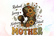 Retro Vintage Floral Mother's Day, a Seasonal Illustration by Sublimation Artist (Thumbnail 1 of 9)