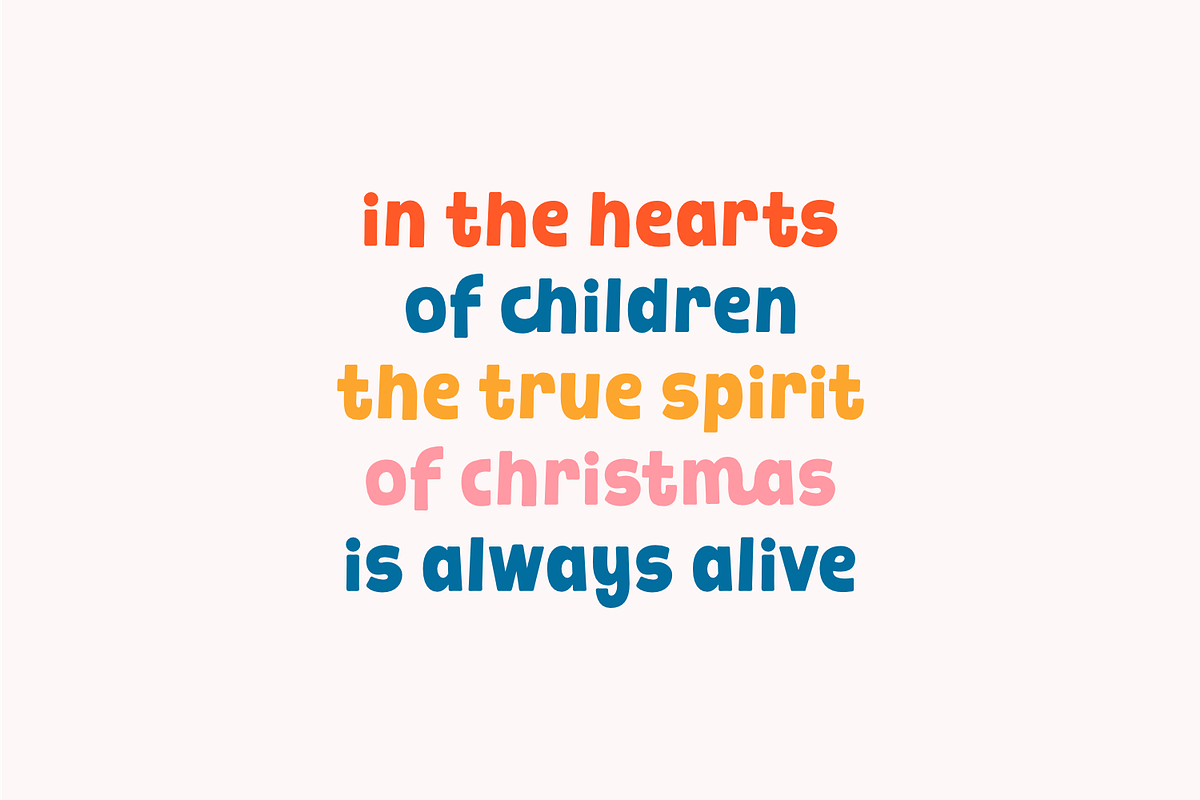 Twinkle Magic - Christmas Font, a Handwritten Font by Keithzo (Photo 7 of 8)
