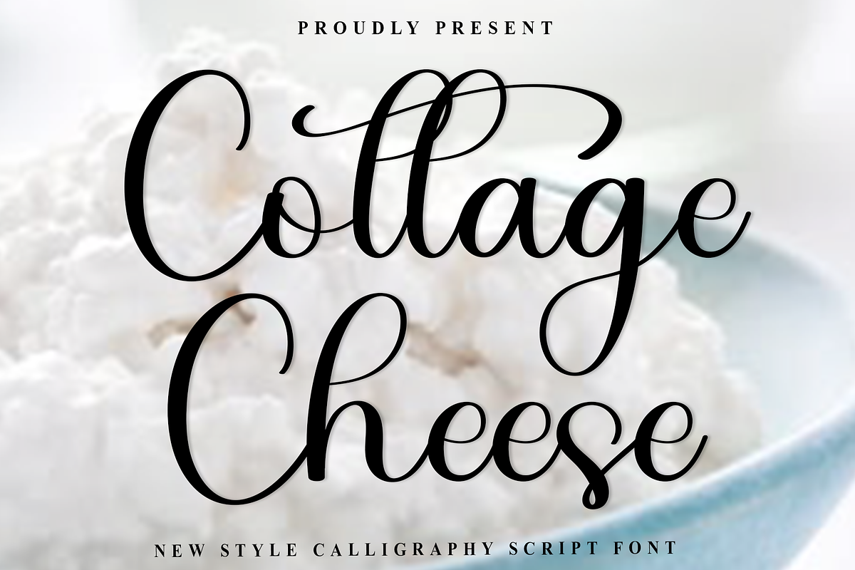 Cottage Cheese, a Handwritten Font by FreshTypeINK (Photo 1 of 8)