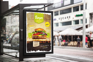 Burger Restaurant Flyer Template