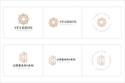 300 Geometric Premade Logo Bundle, a Branding & Logo Template by XpertgraphicD (Thumbnail 42 of 63)