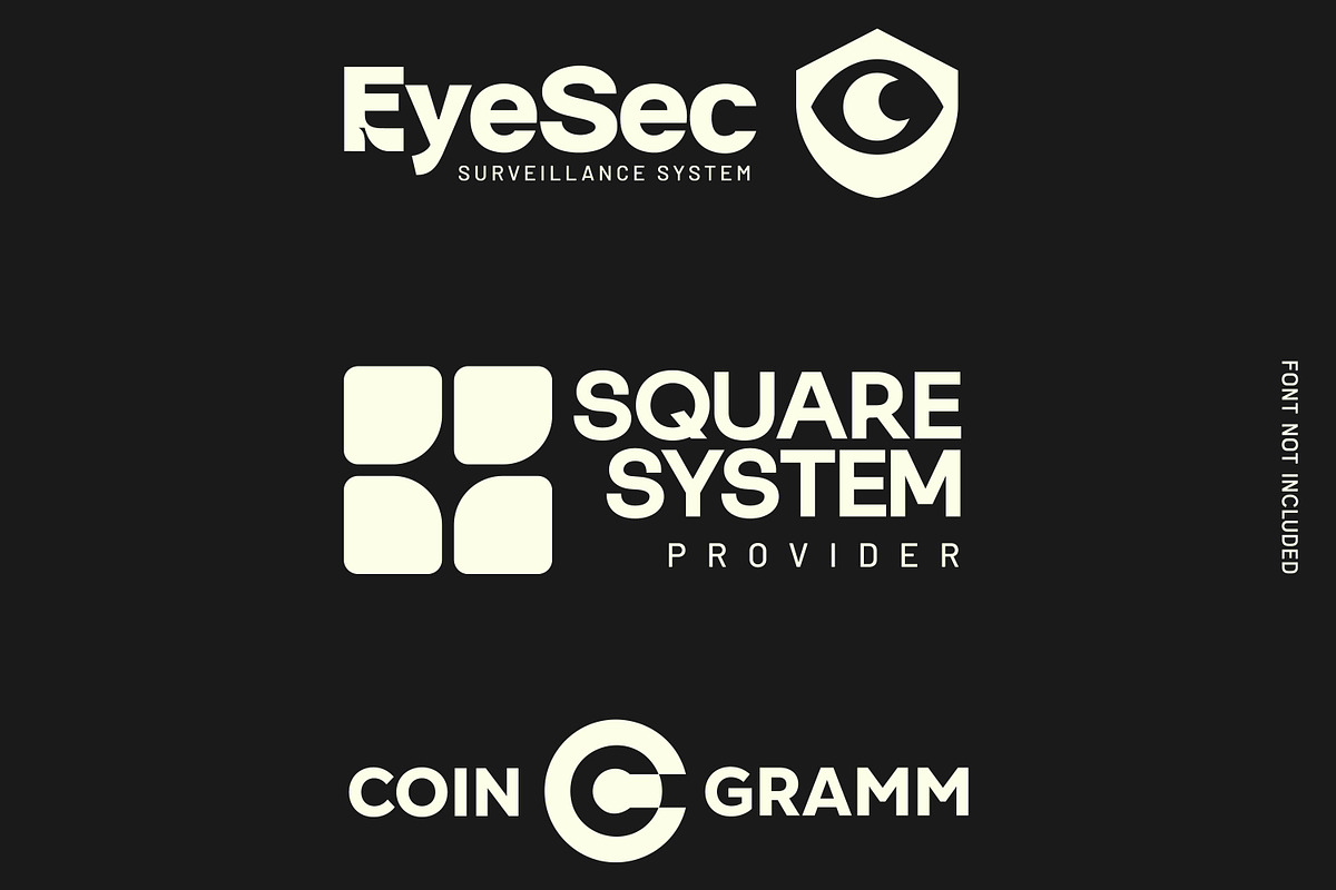 Geometric Logo Pack, a Solid Icon by Tekuni (Photo 2 of 14)