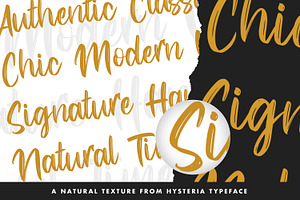 Hysteria - Stylish Script Font