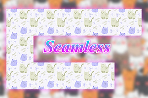 Cat Seamless Pattern