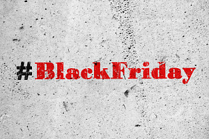 Black friday sale hashtag, a Business Photo by BOOCYS