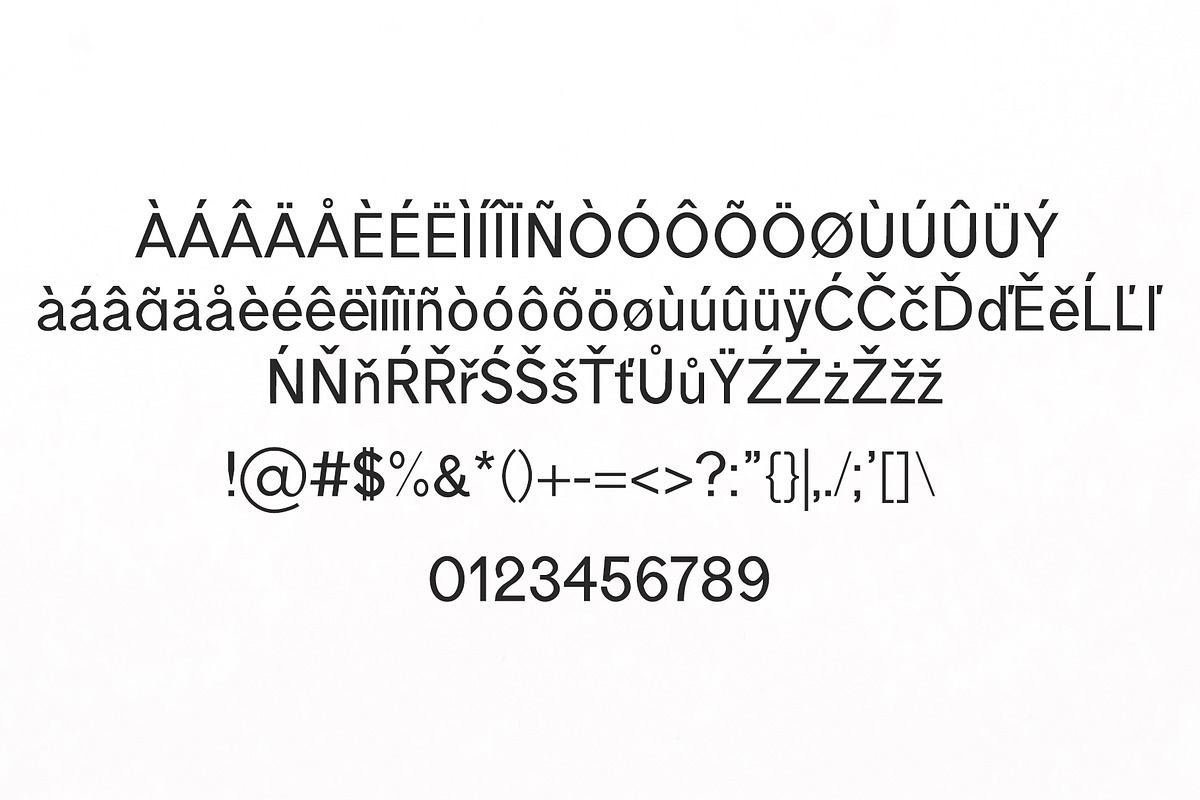 Aariel Sans Serif 7 Font Family Pack preview 4