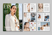 Fashion Magazine Template, a Magazine Template by BrandPacks (Thumbnail 1 of 6)