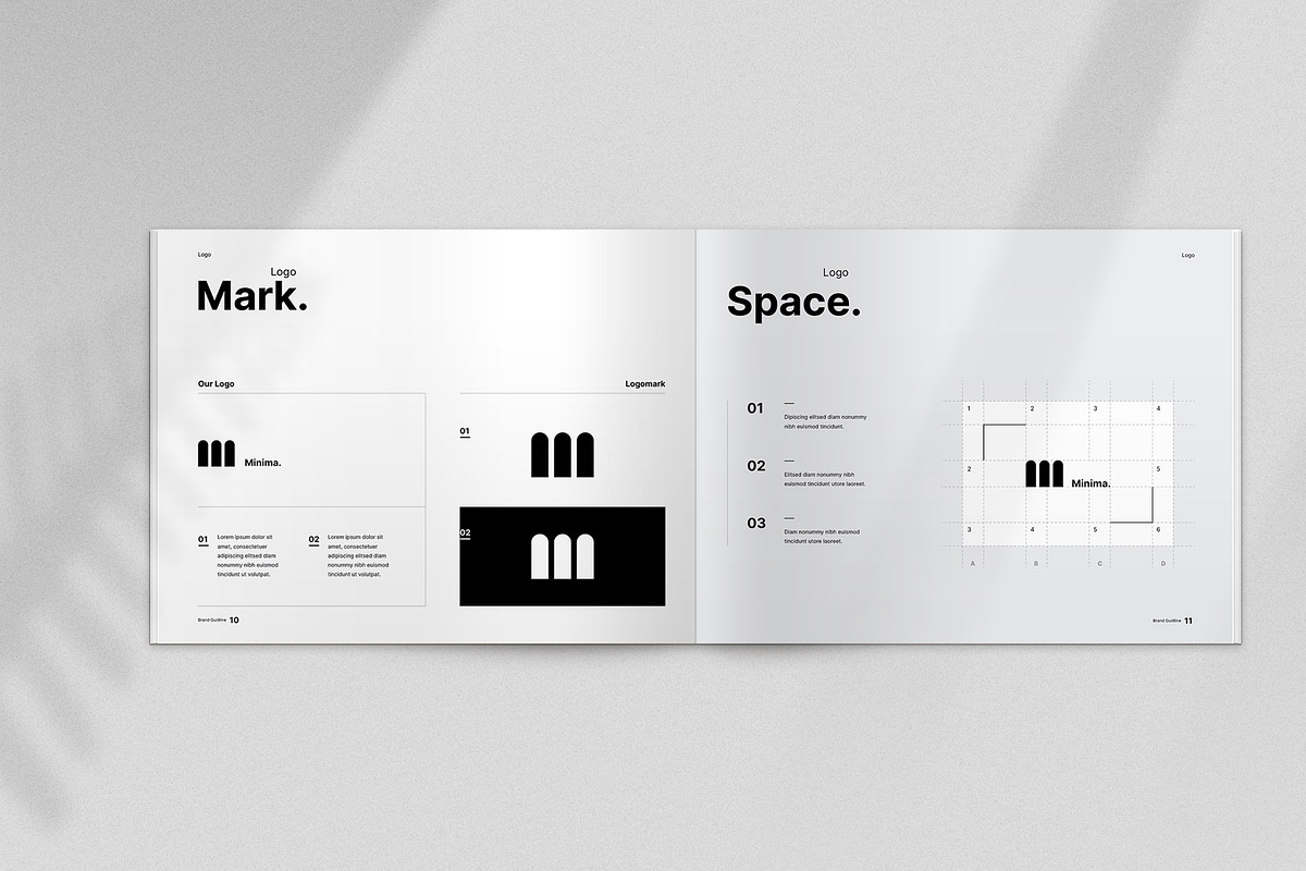 Minimal Brand Guideline, a Brochure Template by Studio Elevate (Photo 10 of 21)