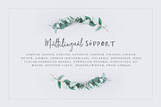 Poppit & Finch Fonts & Illustrations, a Script Font by Nicky Laatz (Thumbnail 14 of 14)