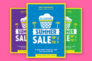 Summer Sale Flyer