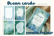 Ocean watercolor background animals, a Background Graphic by Yuliya Derbisheva (Thumbnail 7 of 15)