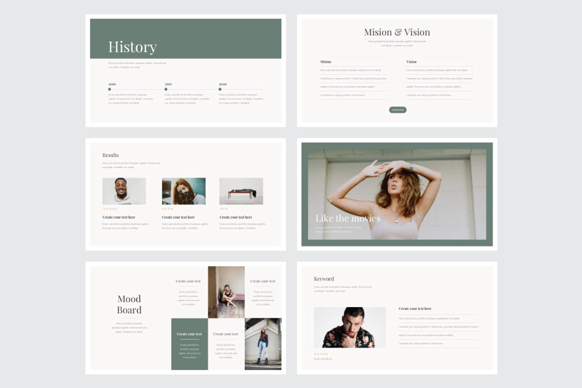 NEVADA - Keynote Template, a Presentation Template by Shafura