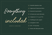 Aurevia Signature, a Script Font by Jackgridden (Thumbnail 6 of 12)