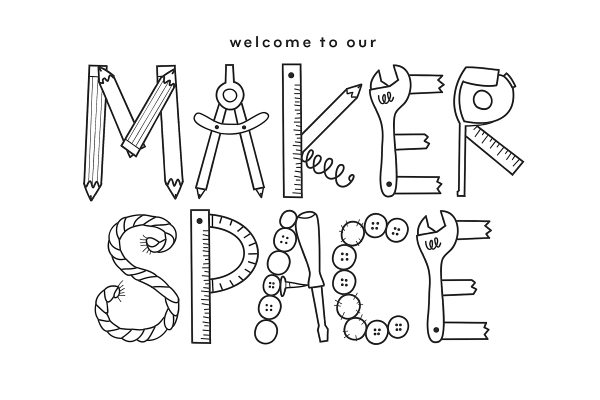 Builder - A STEAM Doodles Font preview 7