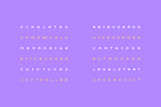Vivida Pixel Font Family, a Sans Serif Font by alpercakici (Thumbnail 8 of 14)