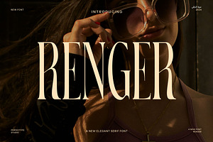 Renger Elegant Serif Font