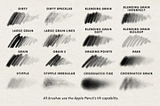 Charcoal Shaders – Procreate Brushes, a Brush Add-On by Sadie Lew (Thumbnail 2 of 4)