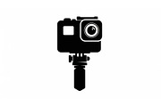 60 Action Camera Silhouette Icon, an Illustration by Artivon (Thumbnail 58 of 61)