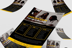 Canva Business Services Flyer