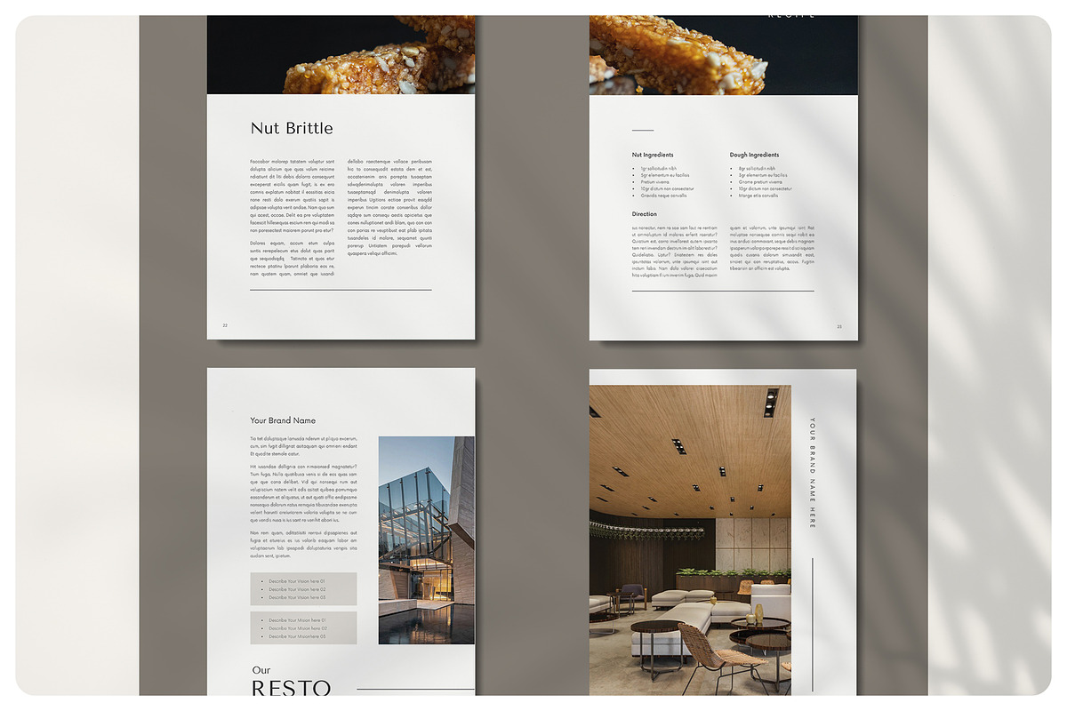 Canva Cookbook / Recipe Book, a Magazine Template by BlancaLab Studio (Photo 7 of 9)
