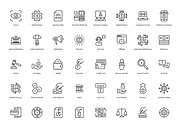 FINANCE CONCEPT ICONS, an Outline Icon by vectorstank (Thumbnail 5 of 5)