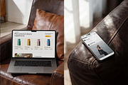 Devices MacBook & iPhone Mockups, a Device Mockup by Dikarte.Store (Thumbnail 3 of 10)