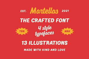 Martellas - Display Font