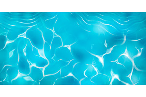 Blue pool water background. Ocean
