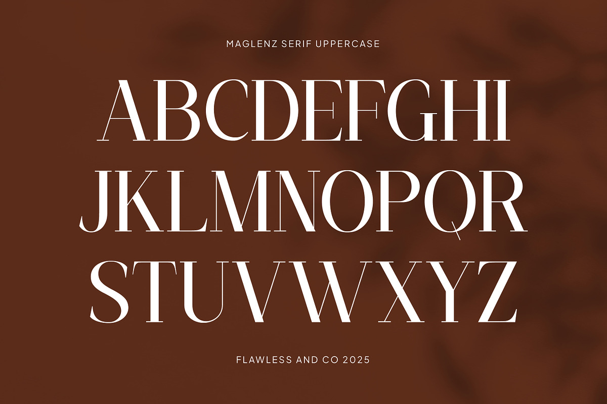 Maglenz - Serif Family Font, a Serif Font by Flawless And Co (Photo 7 of 10)