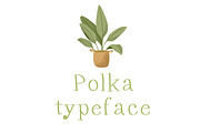 'Polka' minimal font, a Sans Serif Font by Brunch Club Design (Thumbnail 2 of 5)