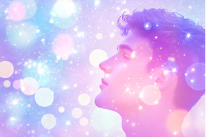 Dreamy profile of young caucasian, a Person Photo by Lermont51