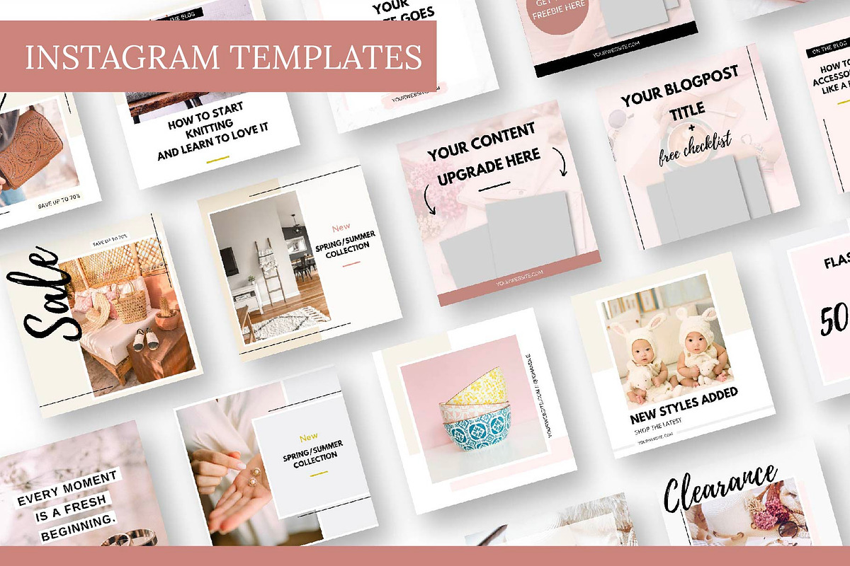 Pinterest + Canva Social Media pack, a Templates & Theme by Wellies and Lemonade (Photo 5 of 8)