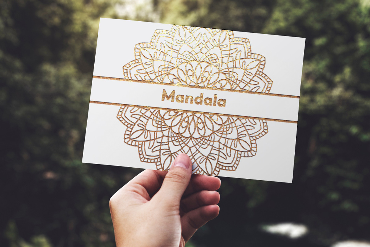 20 Floral hand drawn mandalas, a Pattern Graphic by KatPush (Photo 4 of 6)