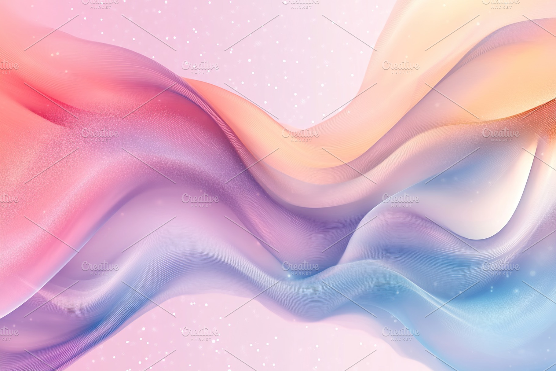 Long colorful neon swirl and waves, a Background Photo by AlyaAnd