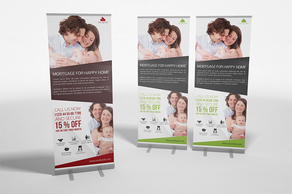 Mortgage RollUp Banner Template, a Presentation Template by don_2mba (Photo 3 of 5)