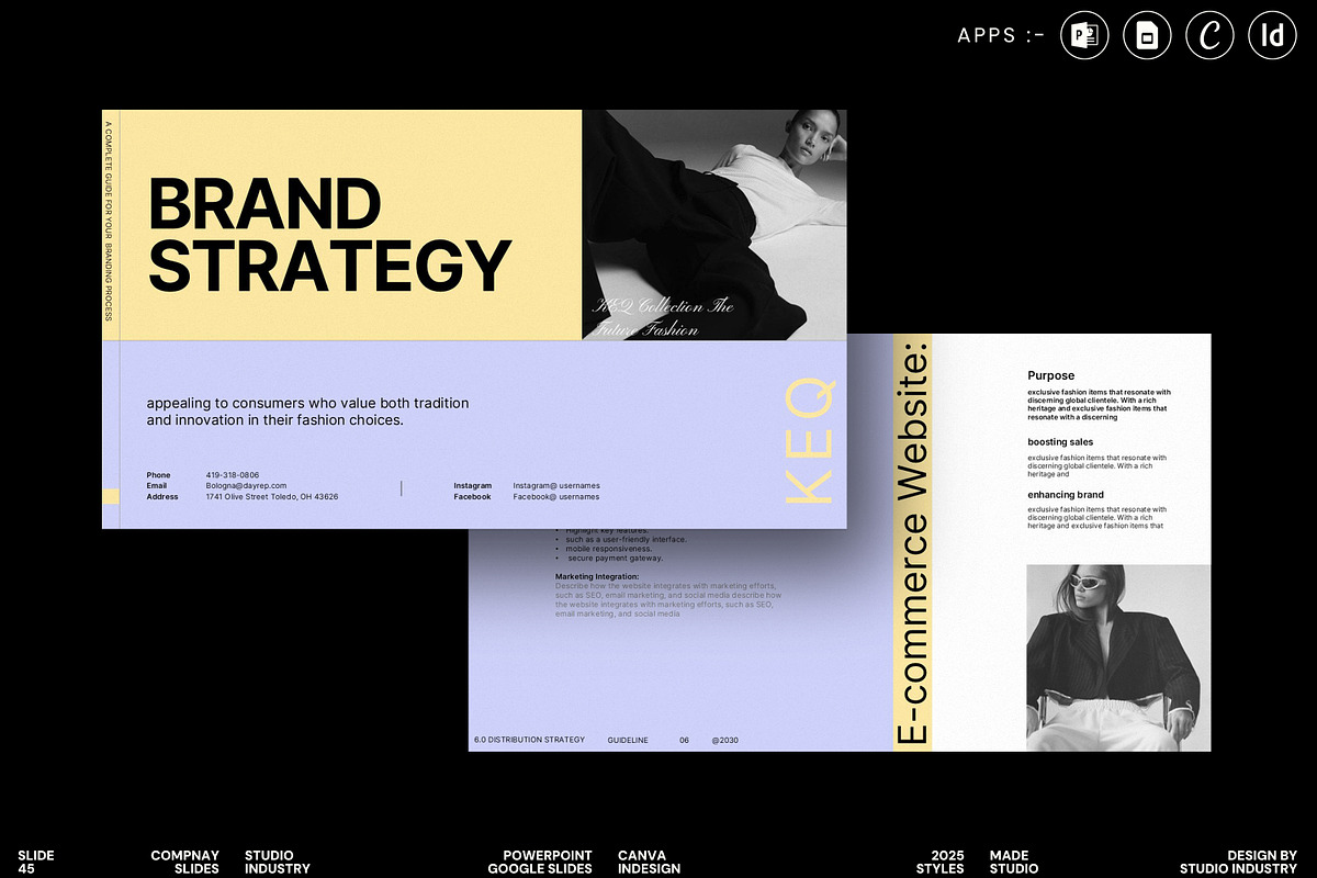 Brand Strategy Framework, a Presentation Template by Studio Industry (Photo 2 of 14)