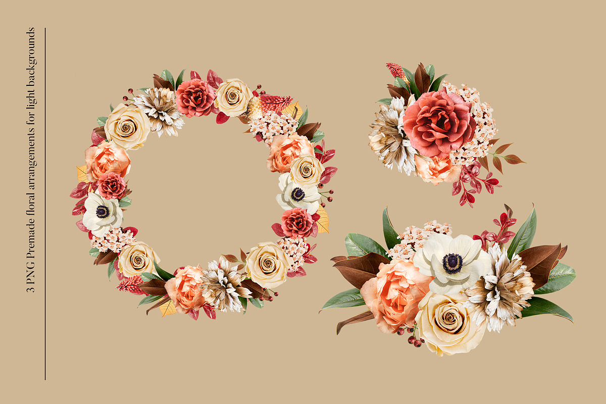 Isolated real flowers clipart set, an Object Graphic by The Graphic Parade (Photo 4 of 14)
